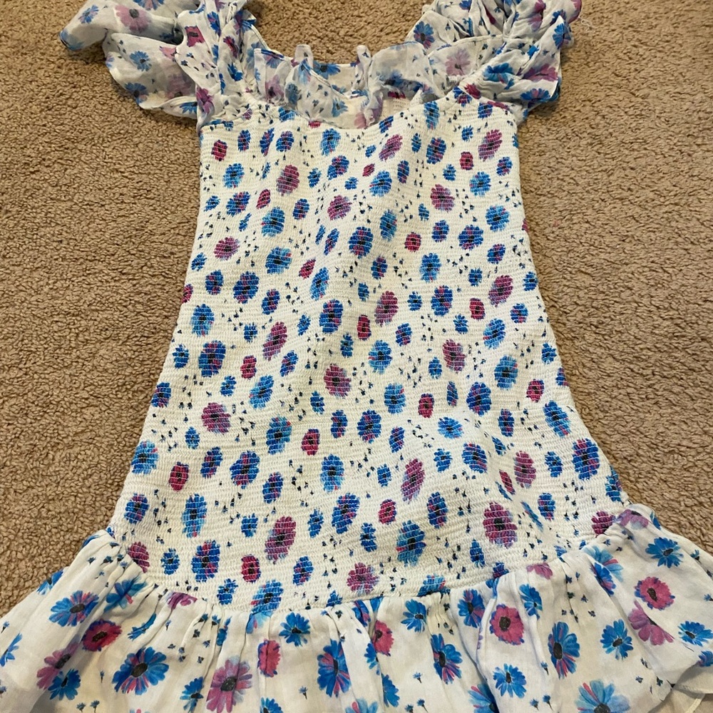 love shack fancy Kodie mini dress sz xs